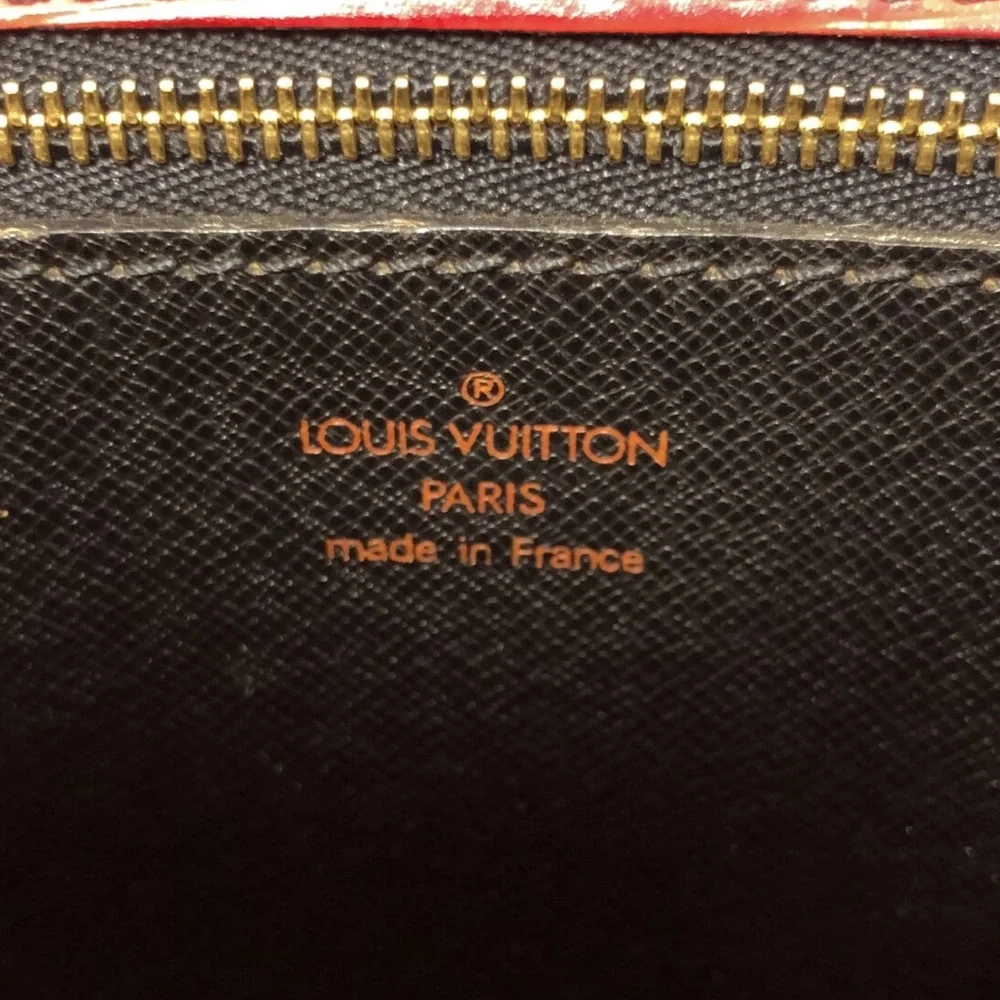 Authentic Louis Vuitton Red Epi Saint Cloud MM vintage crossbody bag